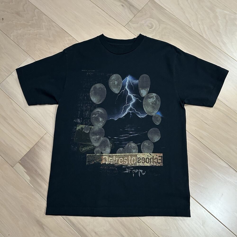 Travis Scott Utopia Circus Maximus Tour Tee Black Short Sleeve Size Medium